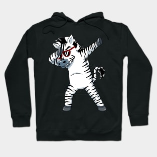 Zebra Dabbing Dab Dance Funny Birthday Gift Hoodie